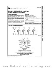 DS26LS31C datasheet pdf National Semiconductor