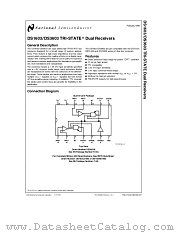 DS3603 datasheet pdf National Semiconductor