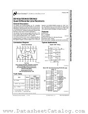 DS1652 datasheet pdf National Semiconductor