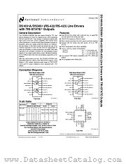 DS3691 datasheet pdf National Semiconductor