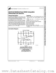 DS88C20 datasheet pdf National Semiconductor