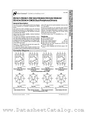 DS3634 datasheet pdf National Semiconductor