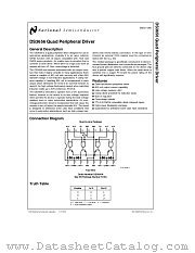 DS3656 datasheet pdf National Semiconductor