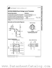 DS8800 datasheet pdf National Semiconductor