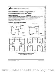 DS75491 datasheet pdf National Semiconductor