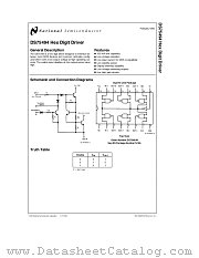 DS75494 datasheet pdf National Semiconductor