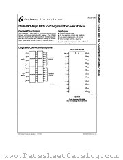 DS8669 datasheet pdf National Semiconductor