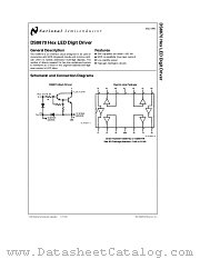 DS8870 datasheet pdf National Semiconductor