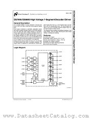 DS8880 datasheet pdf National Semiconductor