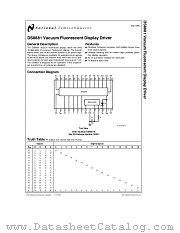 DS8881 datasheet pdf National Semiconductor