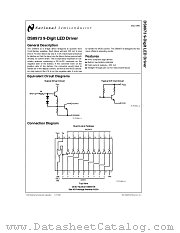 DS8973 datasheet pdf National Semiconductor