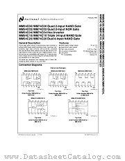 MM54C02 datasheet pdf National Semiconductor