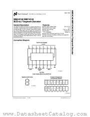 MM54C48 datasheet pdf National Semiconductor