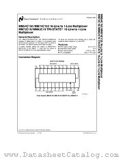 MM72C19 datasheet pdf National Semiconductor