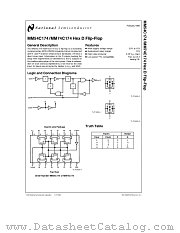 MM54C174 datasheet pdf National Semiconductor