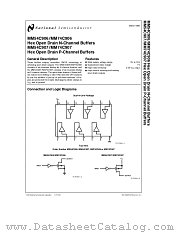 MM74C907 datasheet pdf National Semiconductor