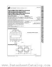 CD40192BM datasheet pdf National Semiconductor