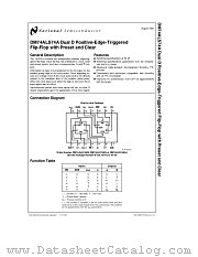 DM74ALS74A datasheet pdf National Semiconductor