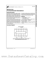DM74ALS138 datasheet pdf National Semiconductor