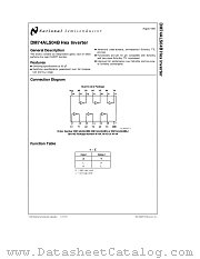 DM74ALS04B datasheet pdf National Semiconductor