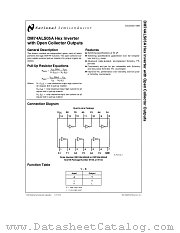 DM74ALS05A datasheet pdf National Semiconductor