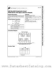 DM74ALS38A datasheet pdf National Semiconductor