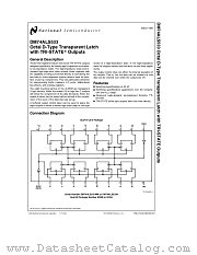 DM74ALS533 datasheet pdf National Semiconductor