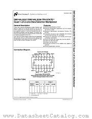 DM74ALS257 datasheet pdf National Semiconductor