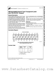 DM74ALS580A datasheet pdf National Semiconductor