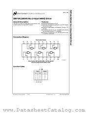 DM74ALS804A datasheet pdf National Semiconductor