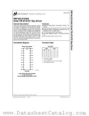 DM74ALS1240A datasheet pdf National Semiconductor