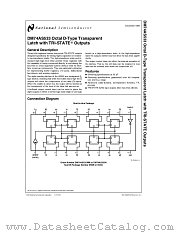 DM74AS533 datasheet pdf National Semiconductor