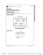 DM74LS37 datasheet pdf National Semiconductor