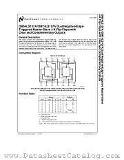DM74LS107A datasheet pdf National Semiconductor