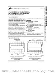 DM54LS139 datasheet pdf National Semiconductor
