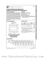 DM54LS164 datasheet pdf National Semiconductor