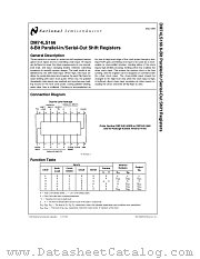 DM74LS166 datasheet pdf National Semiconductor