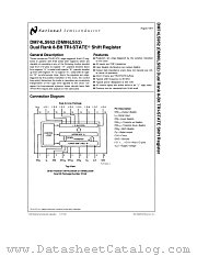 DM86LS52 datasheet pdf National Semiconductor