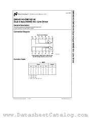 DM74S140 datasheet pdf National Semiconductor
