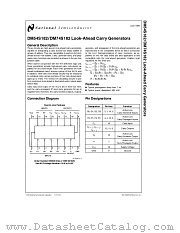 DM74S182 datasheet pdf National Semiconductor