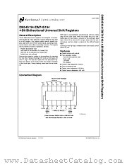 DM54S194 datasheet pdf National Semiconductor