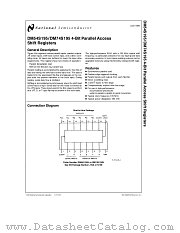 DM74S195 datasheet pdf National Semiconductor