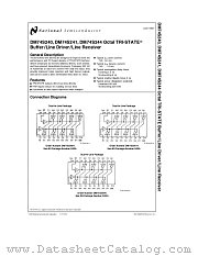 DM74S240 datasheet pdf National Semiconductor