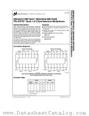DM74S258 datasheet pdf National Semiconductor