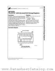 DM74S299 datasheet pdf National Semiconductor