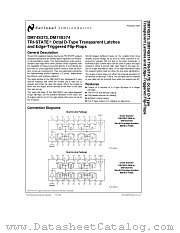 DM74S373 datasheet pdf National Semiconductor