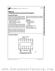 DM54194 datasheet pdf National Semiconductor