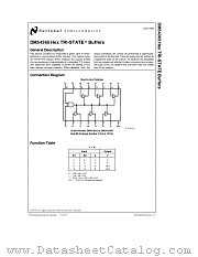 DM54365 datasheet pdf National Semiconductor
