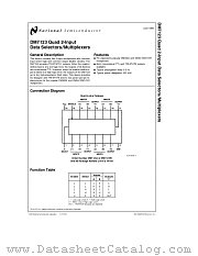 DM7123 datasheet pdf National Semiconductor