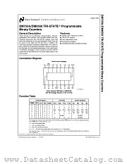 DM7556 datasheet pdf National Semiconductor